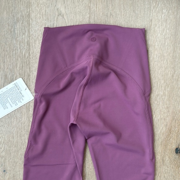 instill pant 25" vintage plum size 2 lululemon nwt - Picture 9 of 14